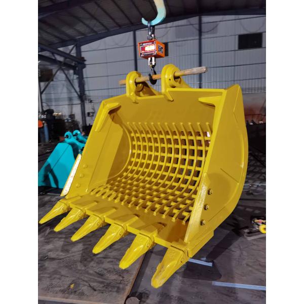330 Excavator Bucket Replacement Heavy Duty Rock Sieve Construction