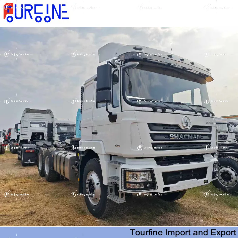 380HP Shacman F3000 6x4 Tractor Head Truck For Heavy duty Logistics Container Transportation