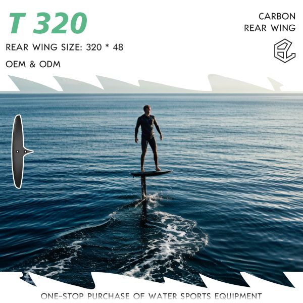SURF SKINNY 320/48 Carbon Rear Hydrofoil Wing Fit Axis Front wing Stab Stabilizer Surfing Accessories