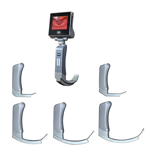 3航空路の挿管法8GBのための救急処置のポータブルの再使用可能なビデオLaryngoscope