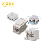 UTP RJ45 jaque trapezoide ZCM255 de 180 graus, peça fundamental, ethernet, do fabricante de China - Zion Communiation