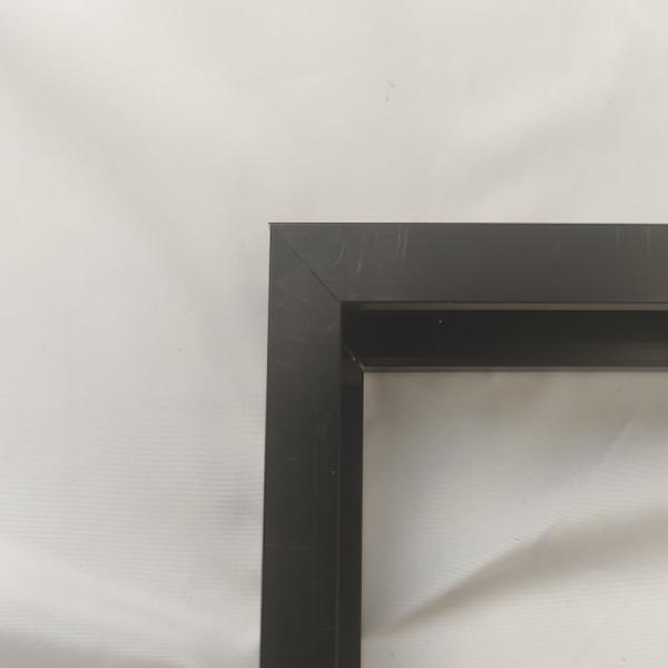 Matte Gold Aluminum Extrusion Profiles for Timeless Picture Frames/Mirror Frames