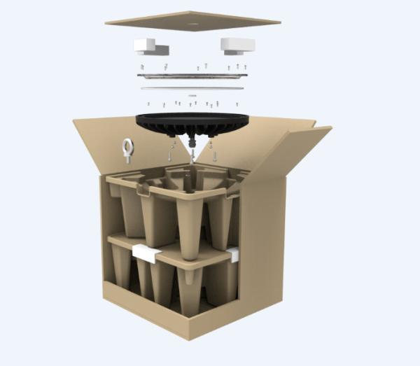 High Power LED 100W - 240W Warehouse LED Industrial Lighting UFO LED High Bay Light