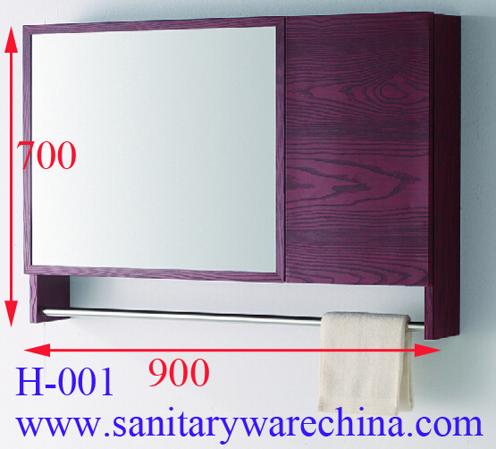 Aluminum Mirror Cabinet /Home Decoration Furniture H-001 size800X700