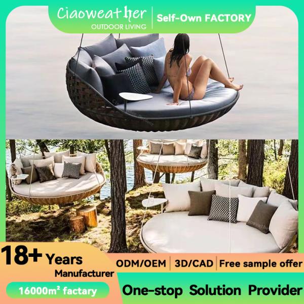 Hotel Outdoor Sun Loungers Frame Modern Design Style for Deckchair Beach Lounge Chair Lounge Bed Coffee Patio Furniture