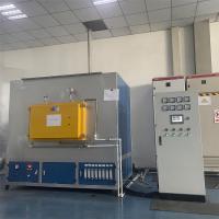 horno de hogar material del rodillo de la temperatura del PID del horno de caja de la atmósfera 900C del cátodo inteligente del control