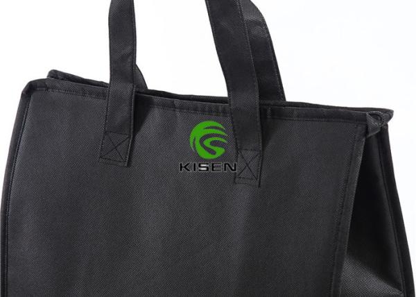 Food Delivery Insulated Cooler Bags Foldable Tote Type Waterproof With Handle