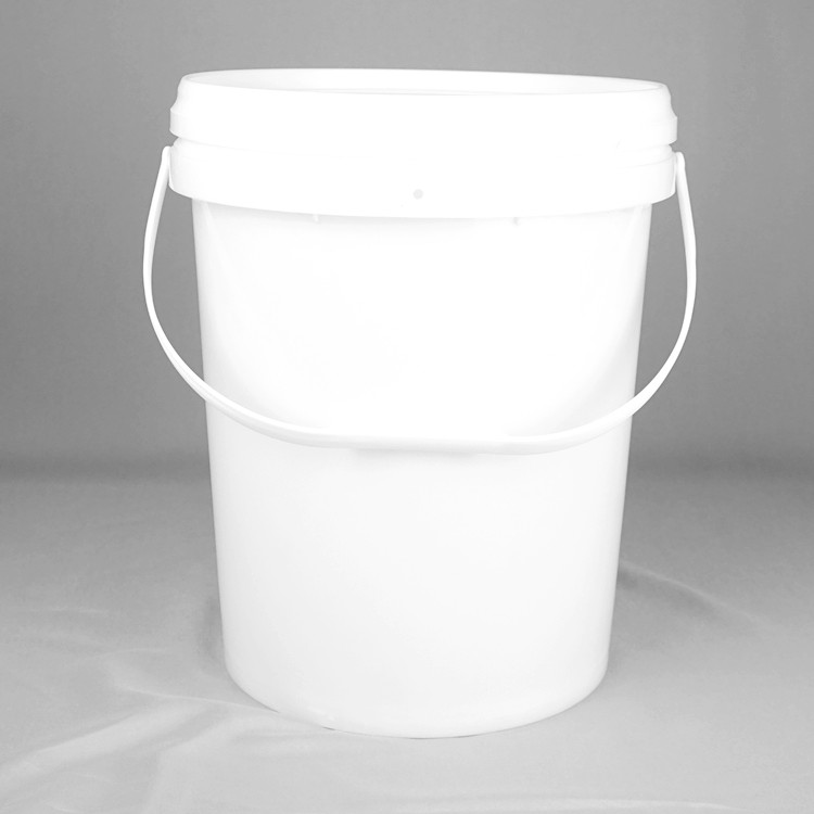 Ведро 20l качества еды белое ведро 5 галлонов с крышкой и ручкой