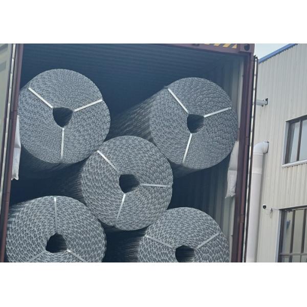 25.4*67mm Hole Size Hot Dipped Galvanized Pipeline Reinforced Welded Wire Mesh For Gas