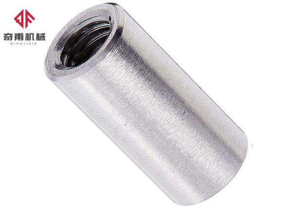 Construction Couplers DIN 315 Standard , Round Steel Rebar Connector ISO9001