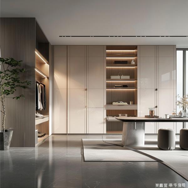 Economical Modern Bedroom Furniture Wardrobe with Storage Build In Closet Home Wardrobe Furniture