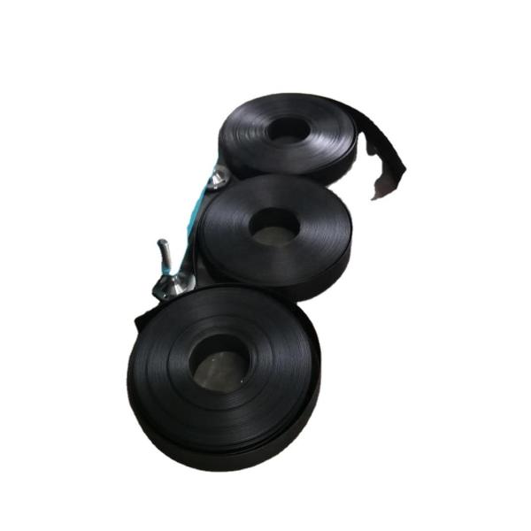 Plastic Coated Geo Strap Band Production Line with Single-screw Design Making