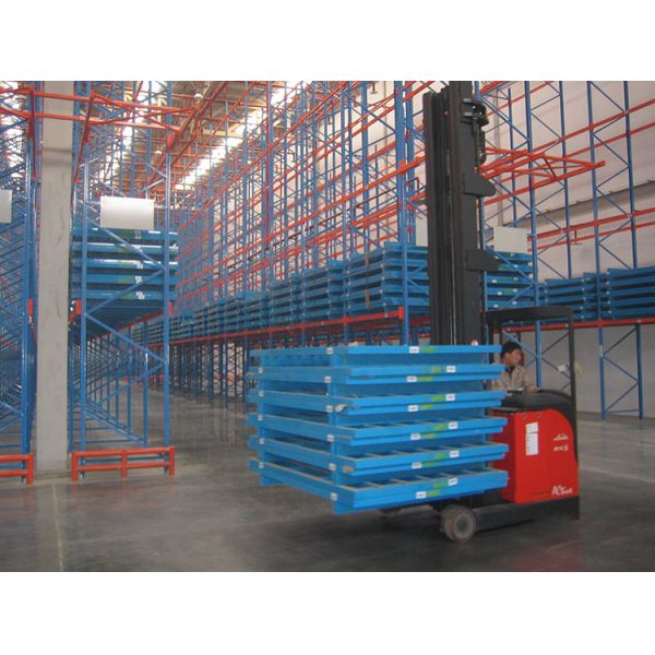 Corrosion Resistant Heavy Duty Pallet Rack Galvanized Steel Warehouse Storage Racking 4000kg Capacity
