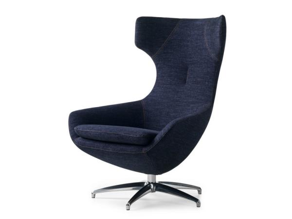 caruzzo armchair Modern Leather Upholstered Relaxing chair Comfortable High Back Armchair