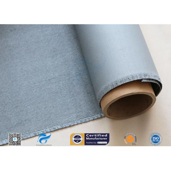 Silicone Coated Fiberglass Fabric 1050GSM 0.85MM Grey High Strength Fire Blanket