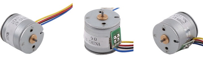 Двухполярный участок 2 Stepper мотора 20mm привода 24V микро- с шестерней металла