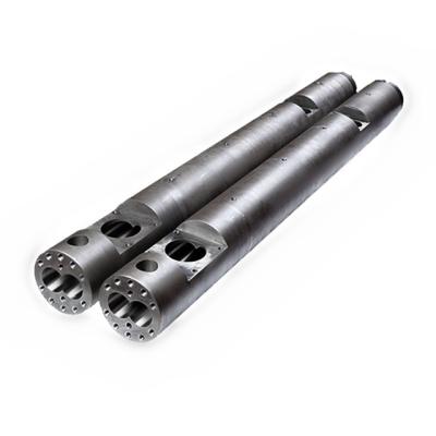 Parallel Twin Extruder Screw And Barrel For Floating Fish Feed Extruder Machine