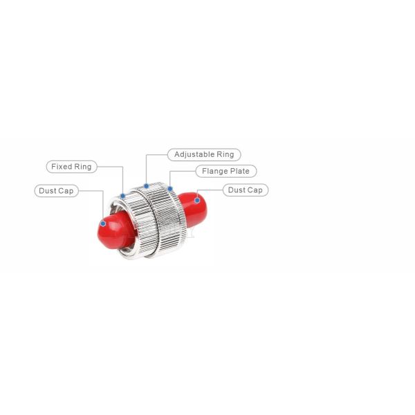Fiber Optical Attenuator LC/SC/FC/ST Variable Female/Female for FTTx Telecom Data Center