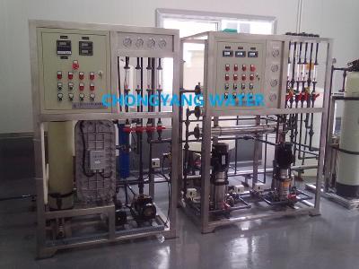 Sistema de tratamento de água de instalações de RO industriais PLC Filtro de água industrial