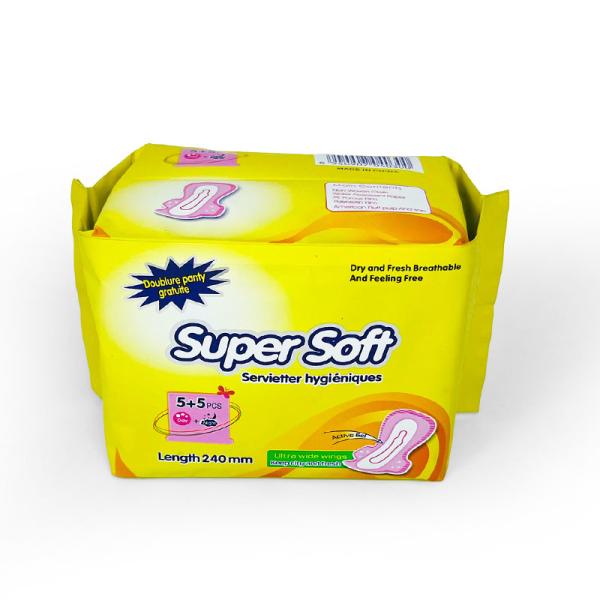 Factory Soft Cotton Top Sheet Disposable Lady Sanitary Towel Sanitary Pad Women Sanitary Napkin Women's Menstrual Period