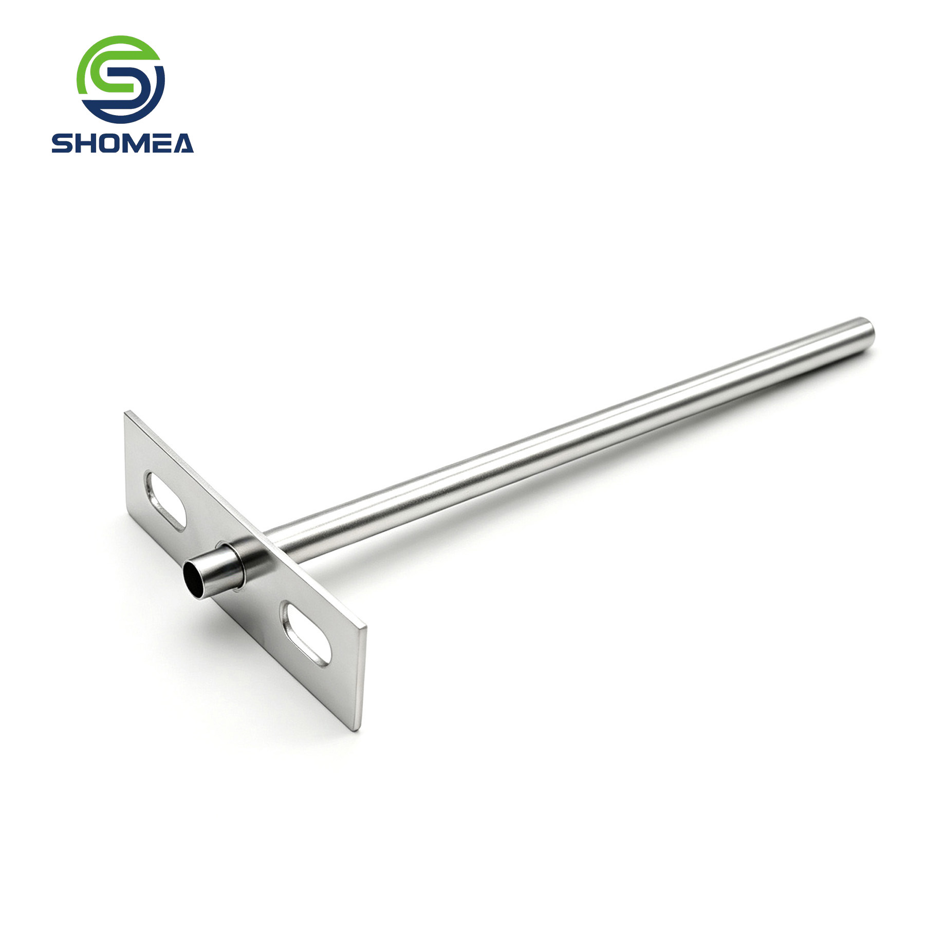 Customized Polished Probe Fitting With Double Hole Flange
