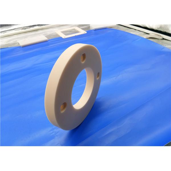 Precision 95%-99.7% Alumina Ceramic Flange Ring / Flange Pump / Insulating Flange