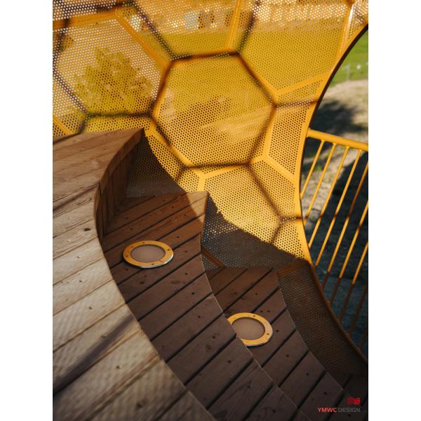 SCULPTURE of Park Amusement Facilities for Outdoor Children's Playground Construction