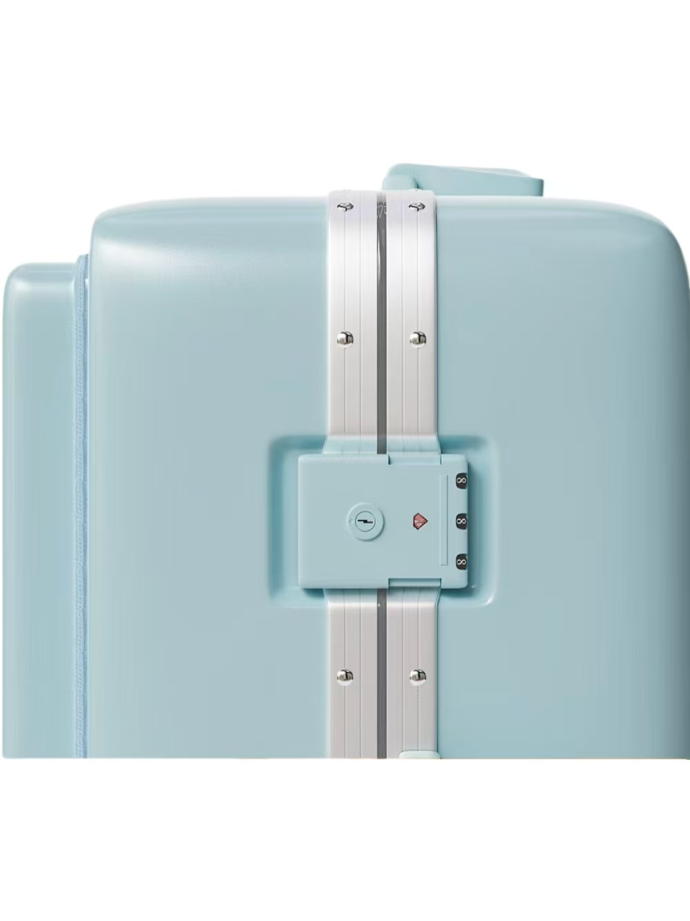 Wholesale Custom Logo Hard Shell Aluminum Luggage Large Capacity Aluminum Frame Suitcase Luggage