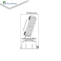 Rj45 Capteur d'interfaces externes Détecteur de radar Doppler à impulsions pour support en acier moulu ou trépied