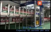 H Bot Robotic Case Packer Machine High Speed For Bottling Line