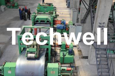 Metal Cutting / Steel Metal Cut To Length Machine Line With Uncoiler Leveling Cutting