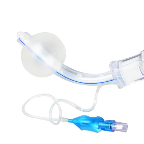 Medical Reinforced Tracheostomy Tube Disposable Tracheostomy Tube With Or Without Cuff