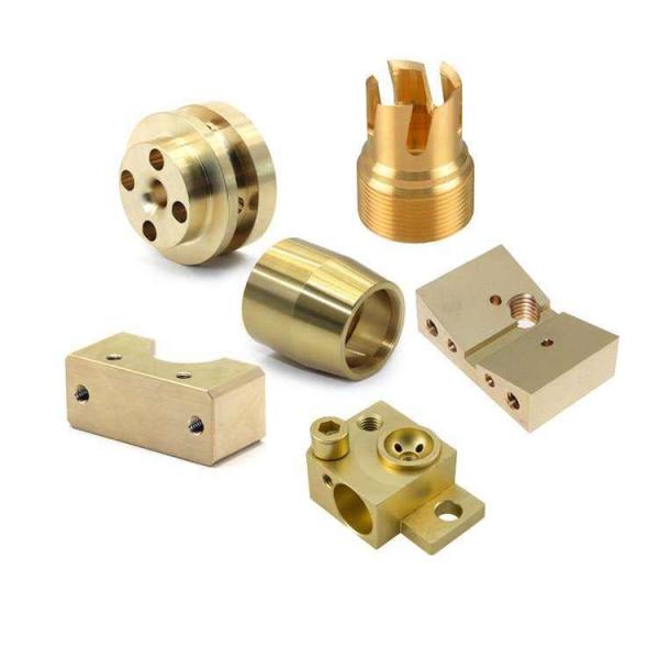 Bronze de cobre de aço de alumínio de trituração personalizado das peças de metal do CNC da linha central da precisão 5