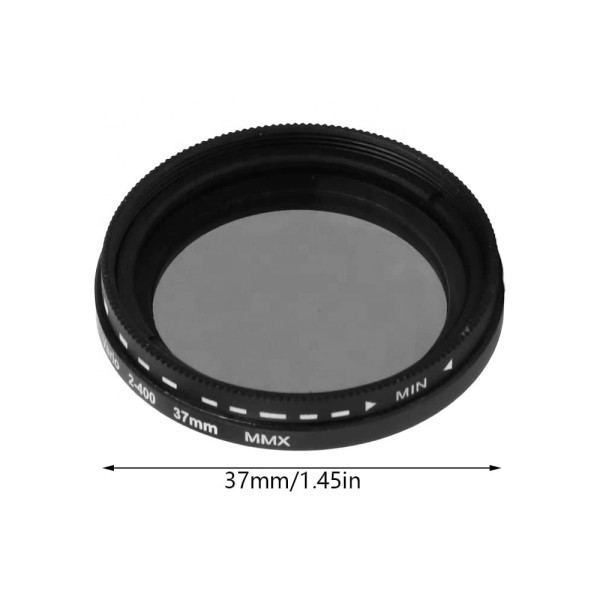 Clip On Phone Camera Filter 37mm Variable ND Filter For Mobile