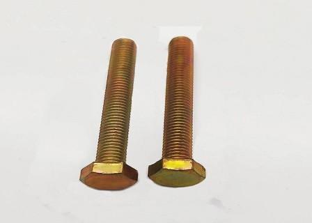 Fasteners Full Thread white zinc plated grade 4.8 Bolts Hex bolt DIN933