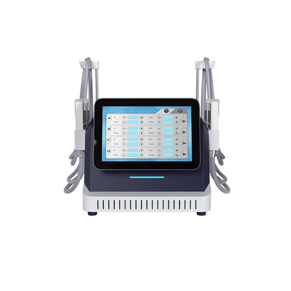 Portable 2 in 1 Fat Freezing EMS Cool Device with 4 Handles for Cellulite Reduction and Minus 10 Degree for Beauty Salon Use
