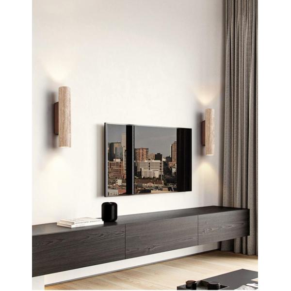 Современная простая светящаяся мраморная настенная лампа дом лестница отель вилла спальня лампа