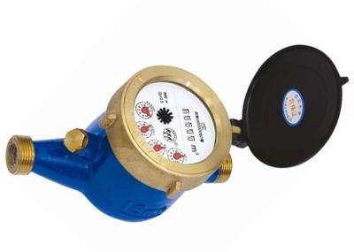 R 160 Magnetic Drive Multi Jet Water Meter Brass Plastic Size DN32 For Industrial