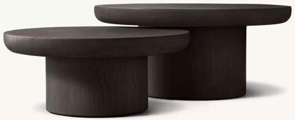 Customizable Size Modern Side Table Furniture for Living Room  white and wood coffee table