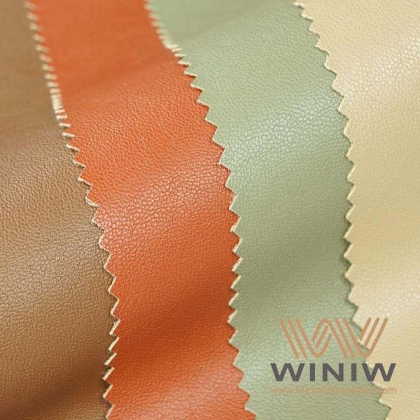 Smooth Leather and Water-resist PVC Leather Cloth for Upholstery Clothing Coated with a Protective Layer