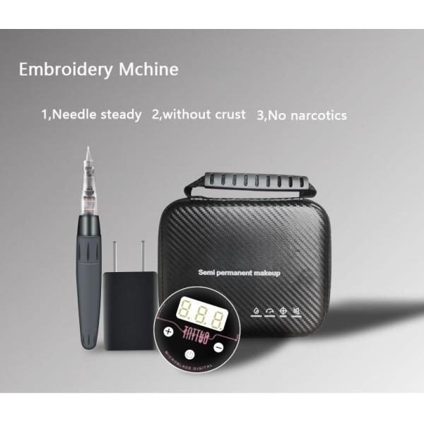 Манипуляция касания цифров набора татуировки оружия татуировки ручки машины макияжа Protable постоянная