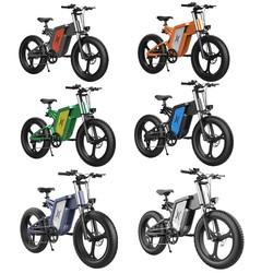 31 - 60km Range Fat Wheel Electric Bike