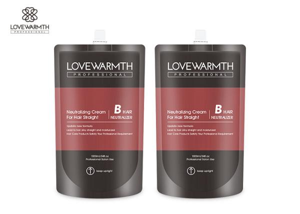 Hair Styling Agent Hair Neutralizer Cream 1000ml / 500ml Volume GMP / ISO Approval