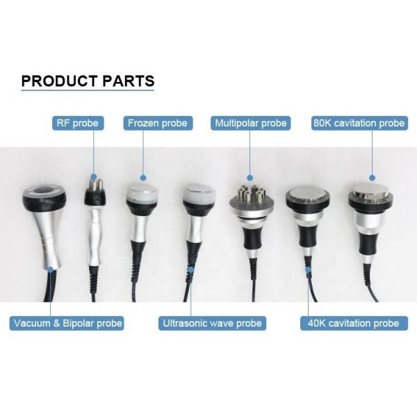 Прибор красоты удаления целлюлита RF 80K машины кавитации вакуума потери веса