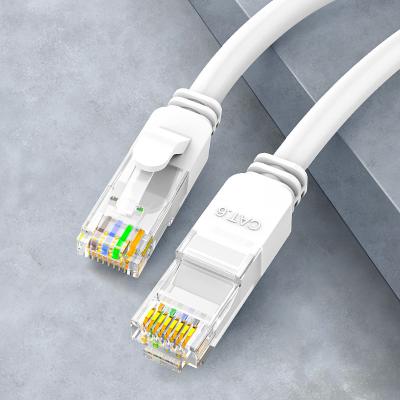 OEM 24AWG Cat6 Lan Cable Patch Cord BC7 0.2 UTP PVC Jacket With RJ45 Connector