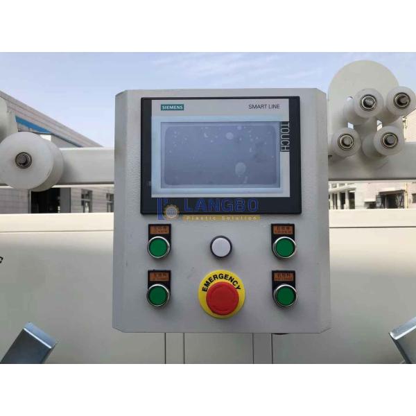 Double Station Plastic Pipe PE Winding Machine Winder Coiler