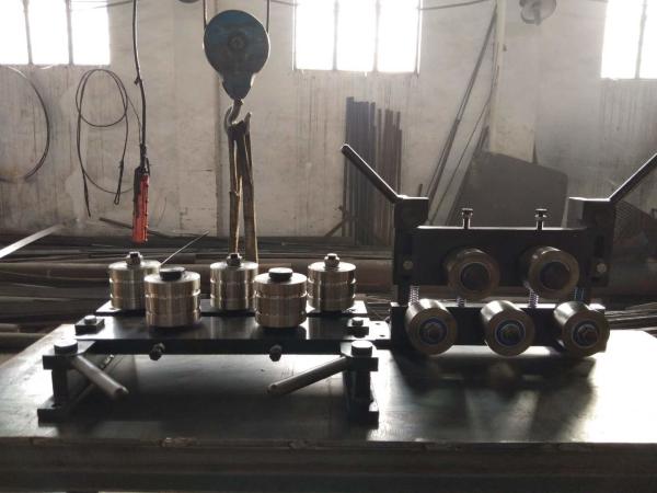 Two Groups Wire Straightening And Cutting Machine 380 Volt 70 Mm 26 Roller