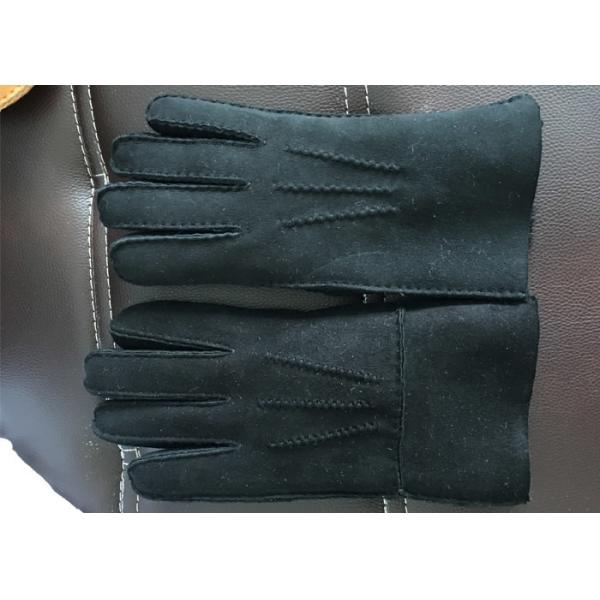 Удобное Хандмаде Шеарлинг перчаток овчины шерстей Мерино самого теплого прочное