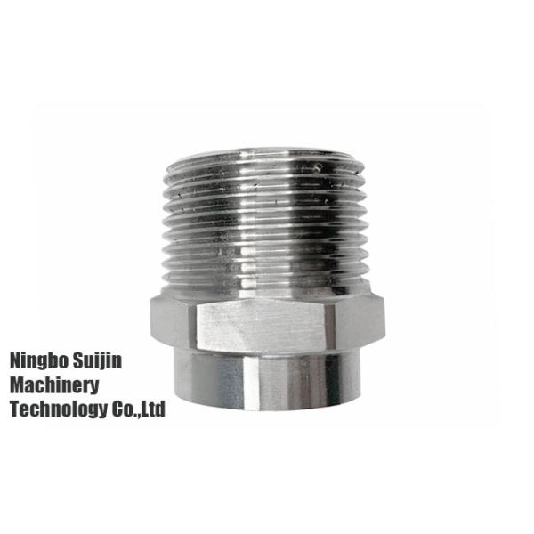 Nipple Fittings 1.4308 Precision Investment Casting Steel Bar Machining Parts