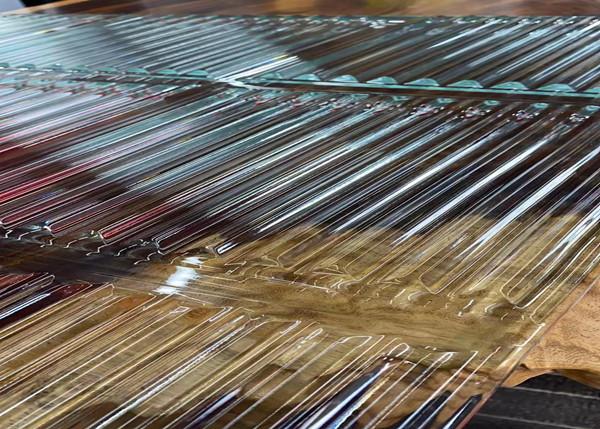 CNC Carved Decorative Laminated Glass , 18mm Laminated Glass